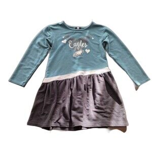 NFL Philadelphia Eagles Girls 6x Dress Fleece One Piece